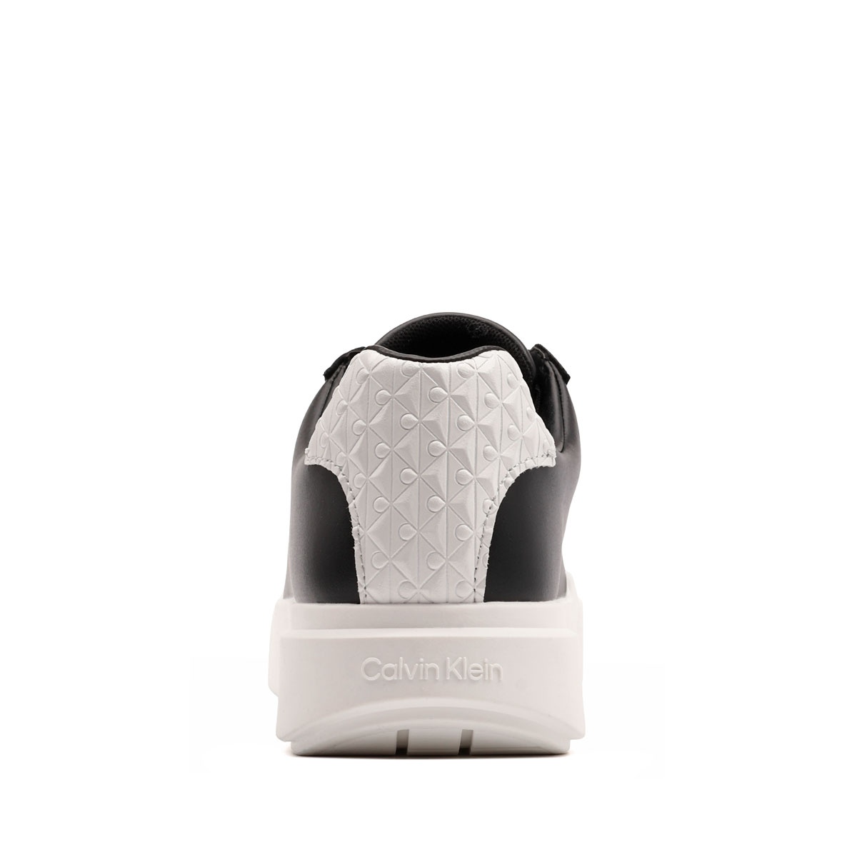 Calvin Klein Chunky Cups LaceUp Leather AOP BT Teniși damă HW0HW032220GM