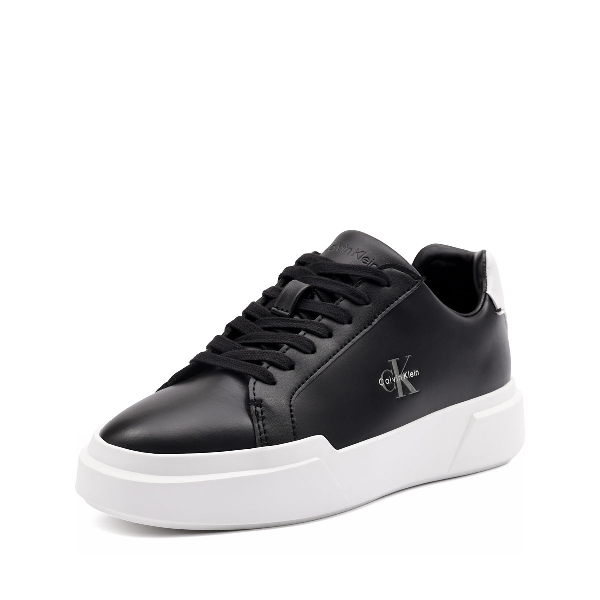 Calvin Klein Chunky Cupsole LaceUp Leather Pantofi sport damă YW0YW0194706W