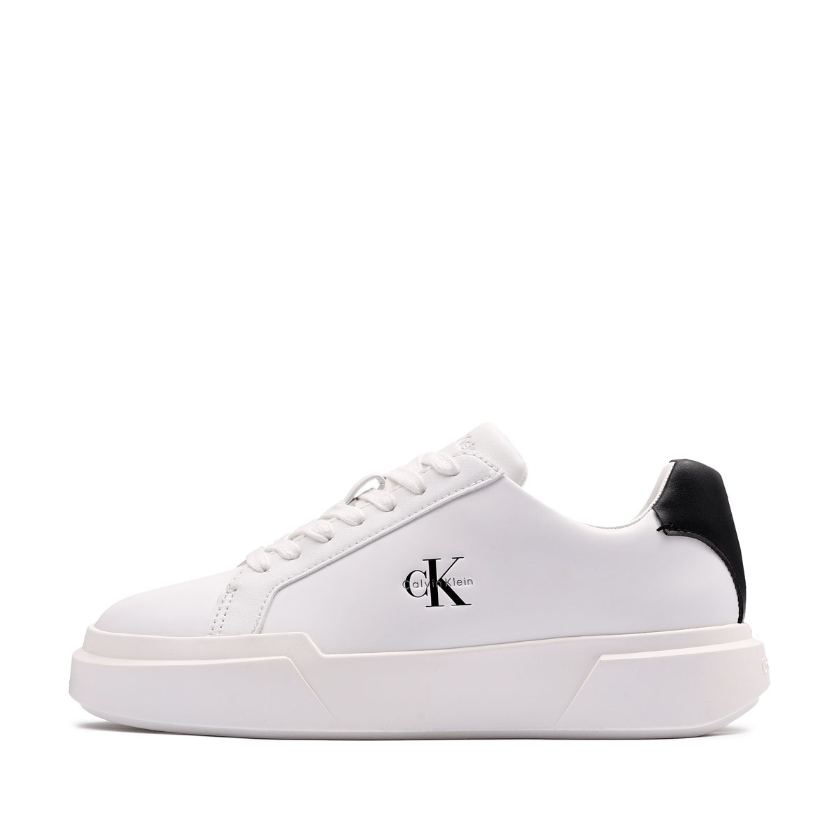 Calvin Klein Chunky Cupsole LaceUp Leather Pantofi sport damă YW0YW0194706X