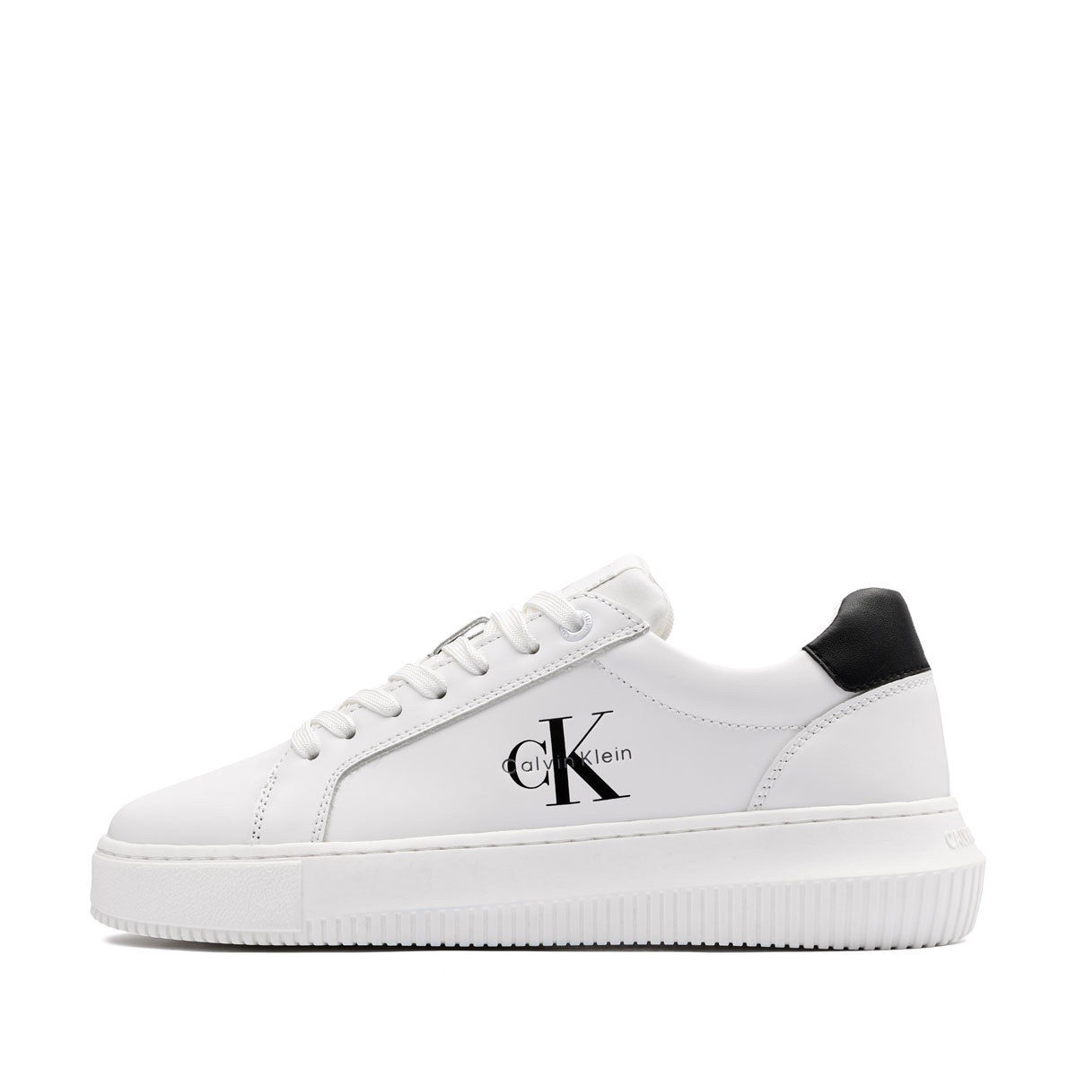 Calvin Klein Chunky Cupsole Mono Leather WN Teniși damă YW0YW0187201W