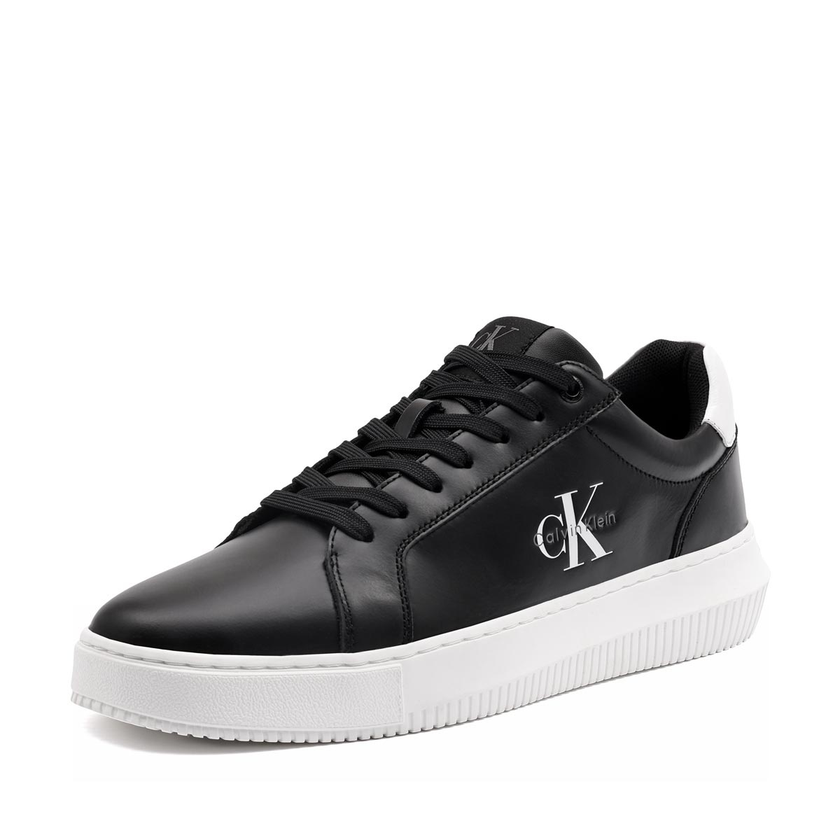 Calvin Klein Chunky Cupsole Mono Leather Teniși bărbați YM0YM013170GJ