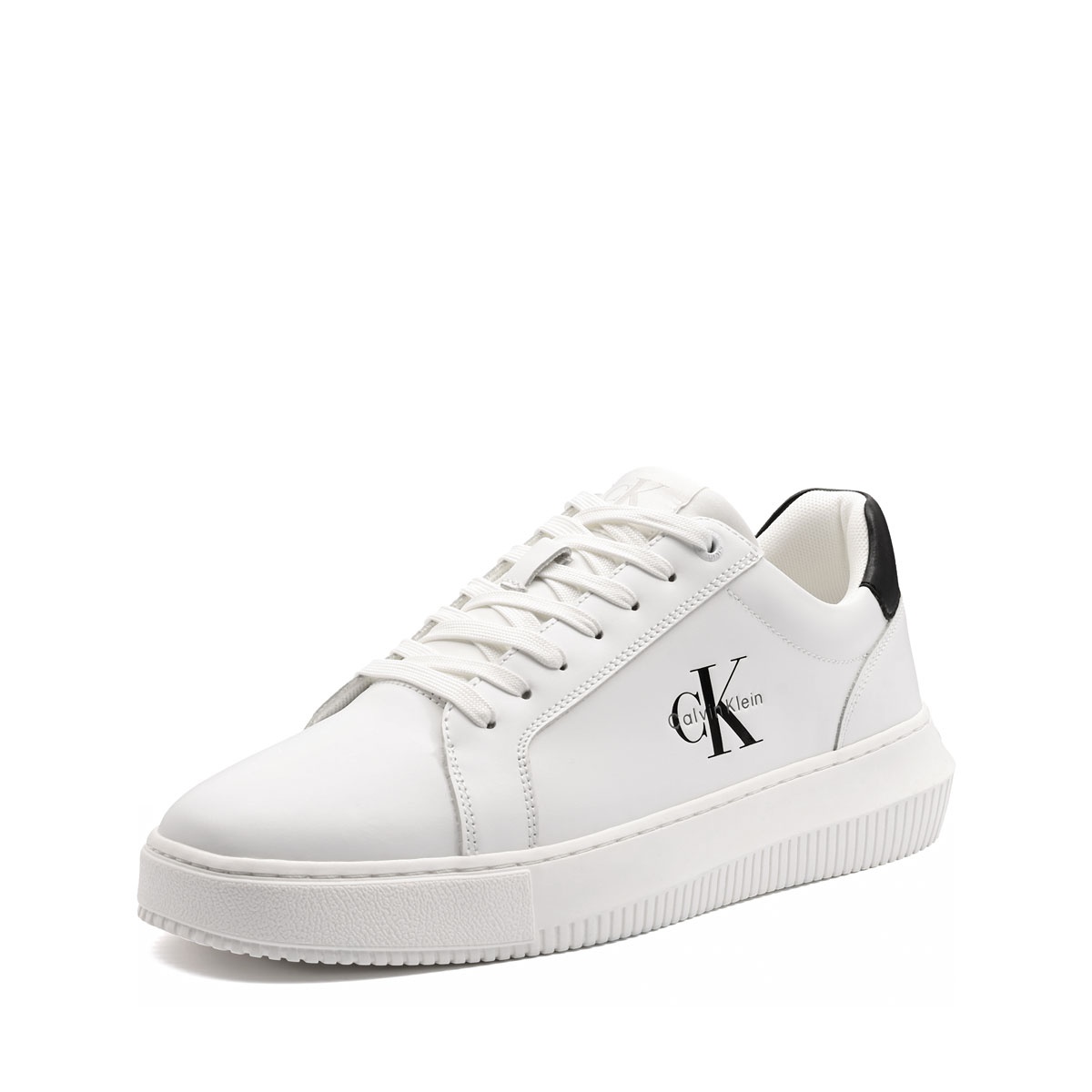 Calvin Klein Chunky Cupsole Mono Leather Teniși bărbați YM0YM013170LD