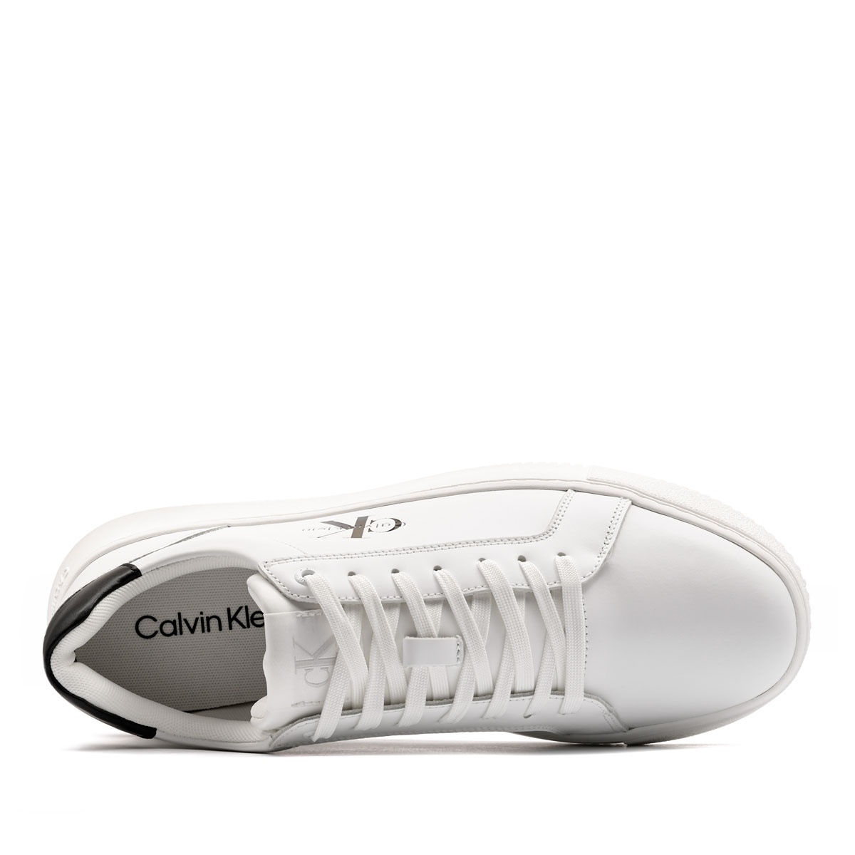Calvin Klein Chunky Cupsole Mono Leather Teniși bărbați YM0YM013170LD