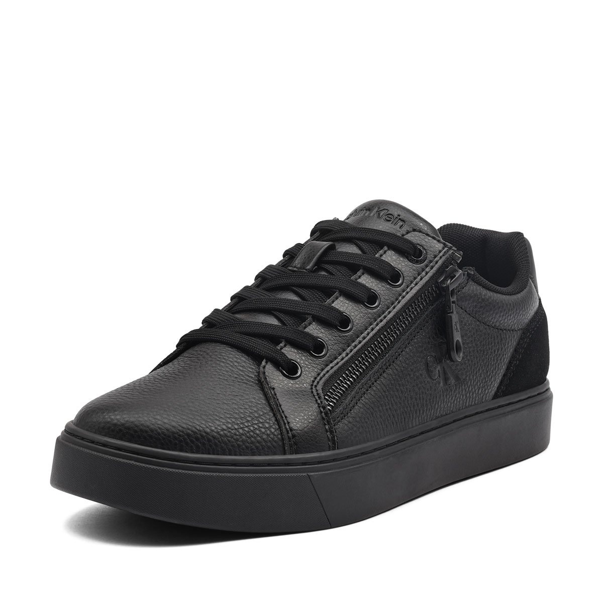 Calvin Klein Classic Cup LaceUp Zip Leather Teniși bărbați YM0YM014370GJ