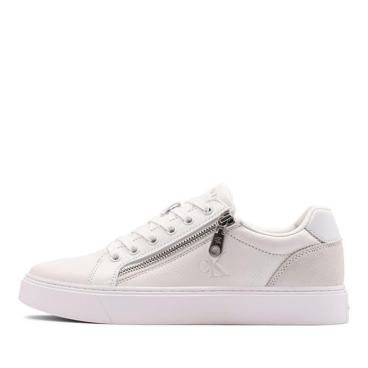 Calvin Klein Classic Cup LaceUp Zip Leather Teniși bărbați YM0YM014370K4