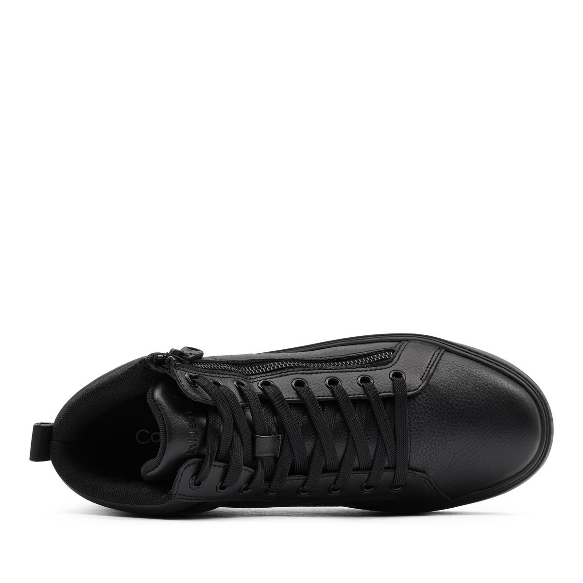 Calvin Klein Classic Cup Mid LaceUp Zip Leather Teniși bărbați YM0YM014280GJ