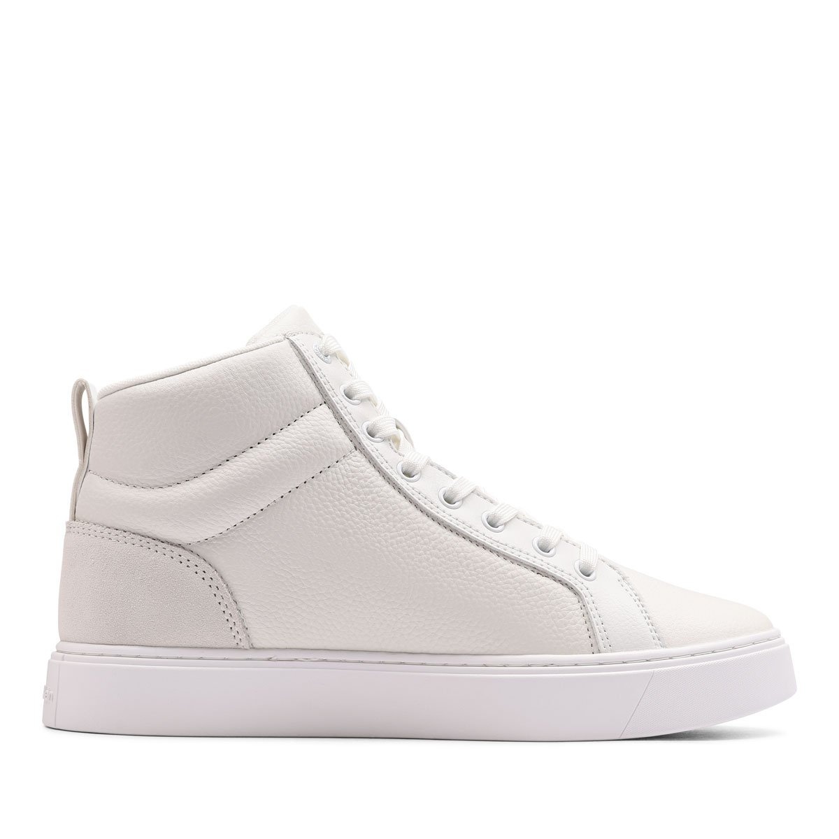 Calvin Klein Classic Cup Mid LaceUp Zip Leather Teniși bărbați YM0YM014280K4
