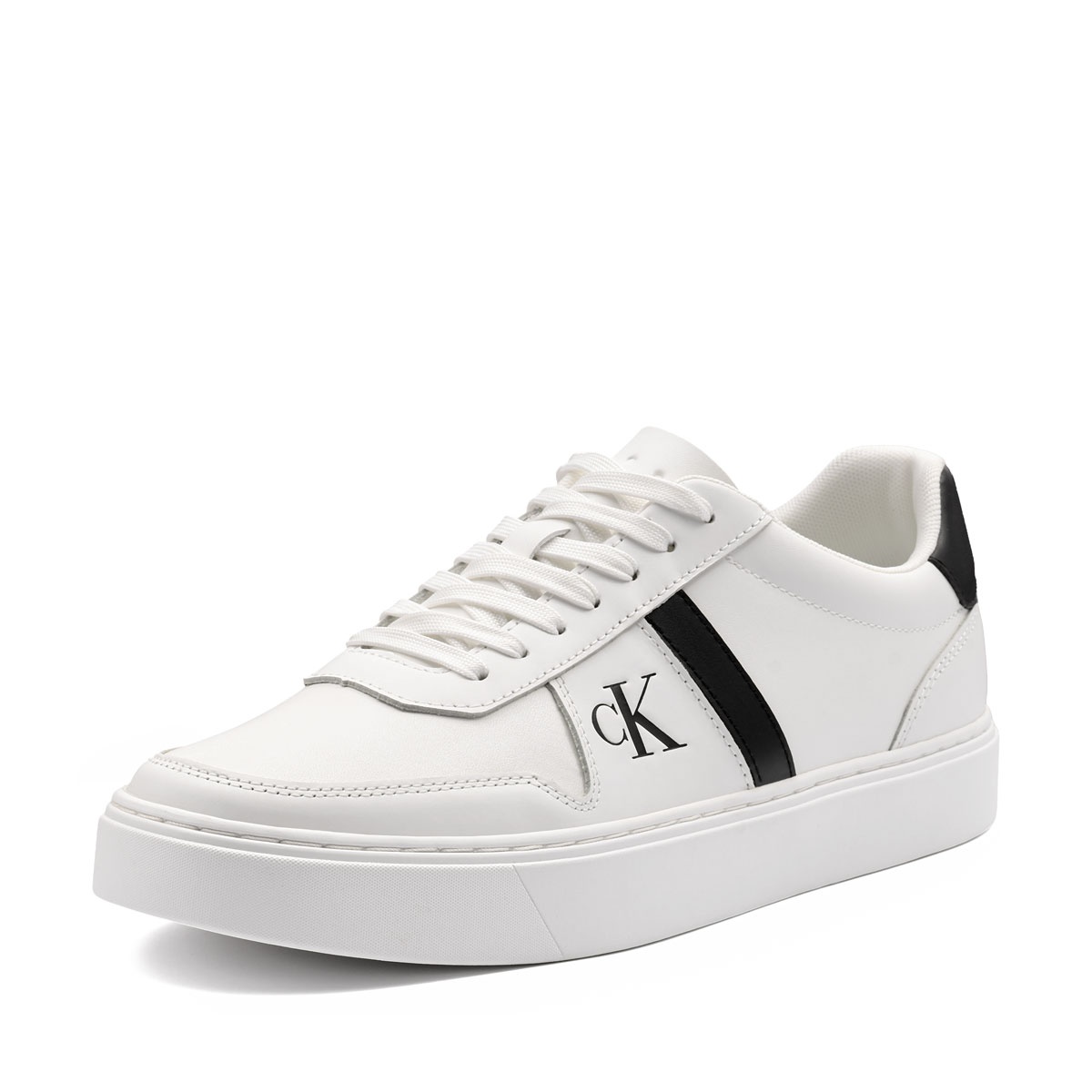 Calvin Klein Classic Cups Lace Leather Emb Tongue Teniși bărbați HM0HM0223701W