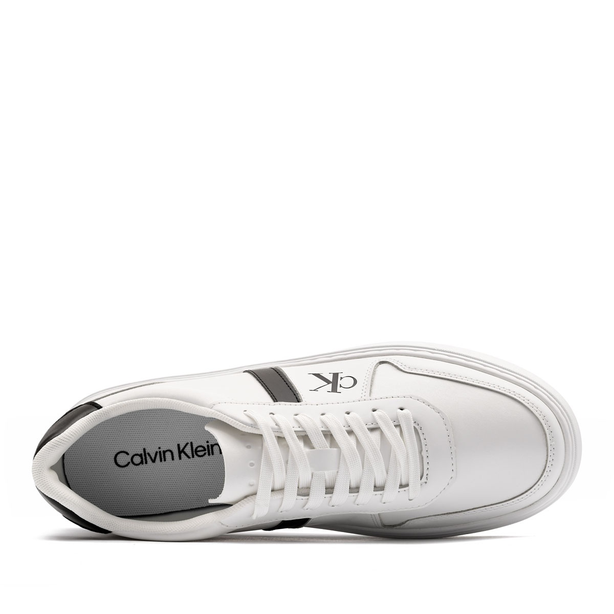 Calvin Klein Classic Cups Lace Leather Emb Tongue Teniși bărbați HM0HM0223701W
