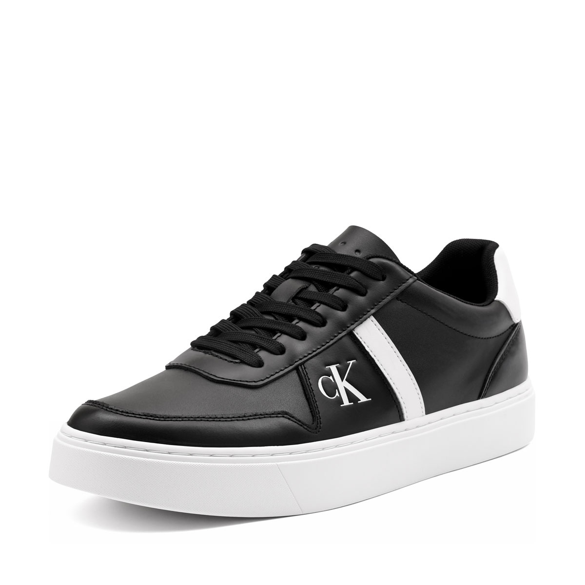 Calvin Klein Classic Cups Lace Leather Emb Tongue Teniși bărbați HM0HM02237BEH