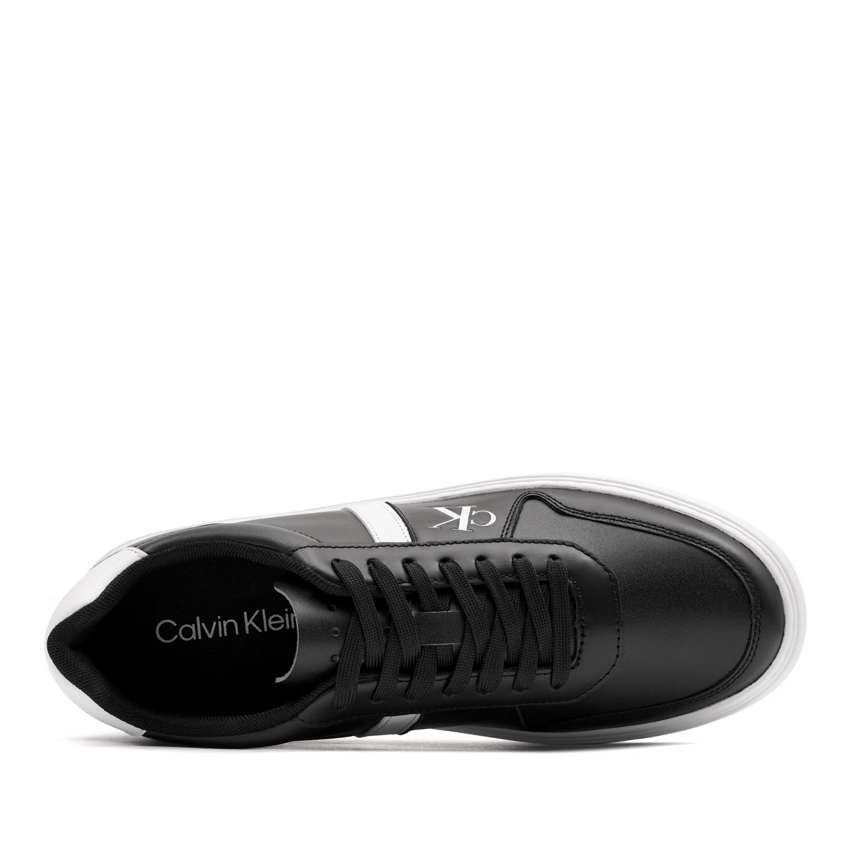 Calvin Klein Classic Cups Lace Leather Emb Tongue Teniși bărbați HM0HM02237BEH