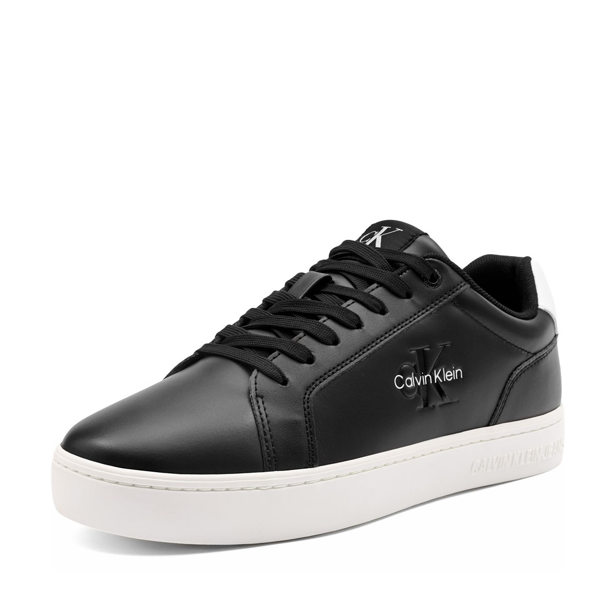 Calvin Klein Classic Cupsole Mono Leather Teniși bărbați YM0YM013690GM