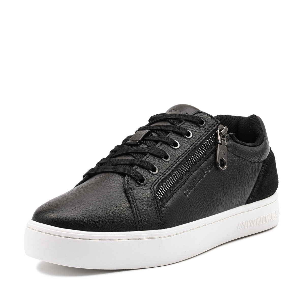 Calvin Klein Classic Cupsole Zip Low IN Teniși bărbați YM0YM012540GM