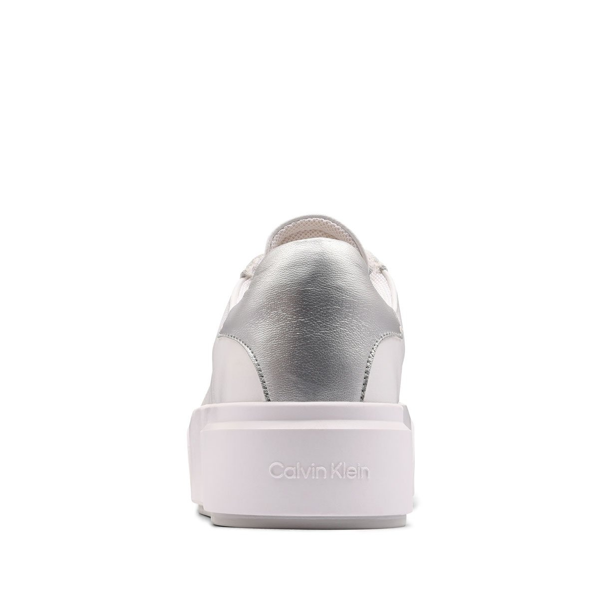 Calvin Klein Flatform Lace Up Leather Met Teniși damă YW0YW019290LC