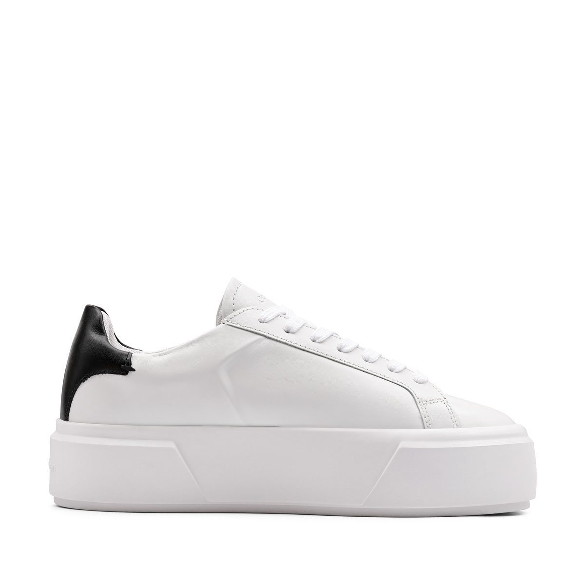 Calvin Klein Flatform Lace Up Leather MG Teniși damă YW0YW0192801W