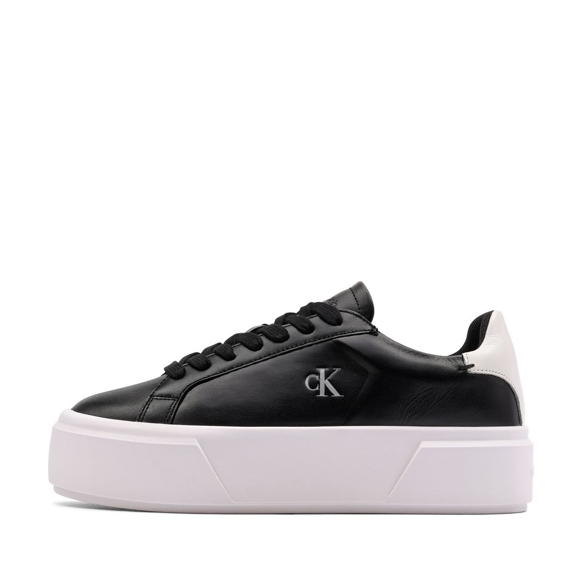 Calvin Klein Flatform Lace Up Leather MG Teniși damă YW0YW019280GM