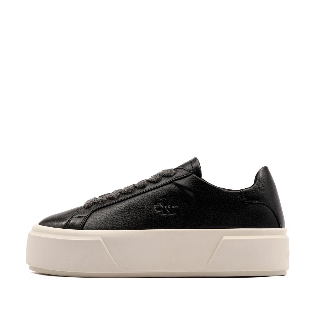 Calvin Klein Flatform LaceUp Leather WL Teniși damă HW0HW032290GN