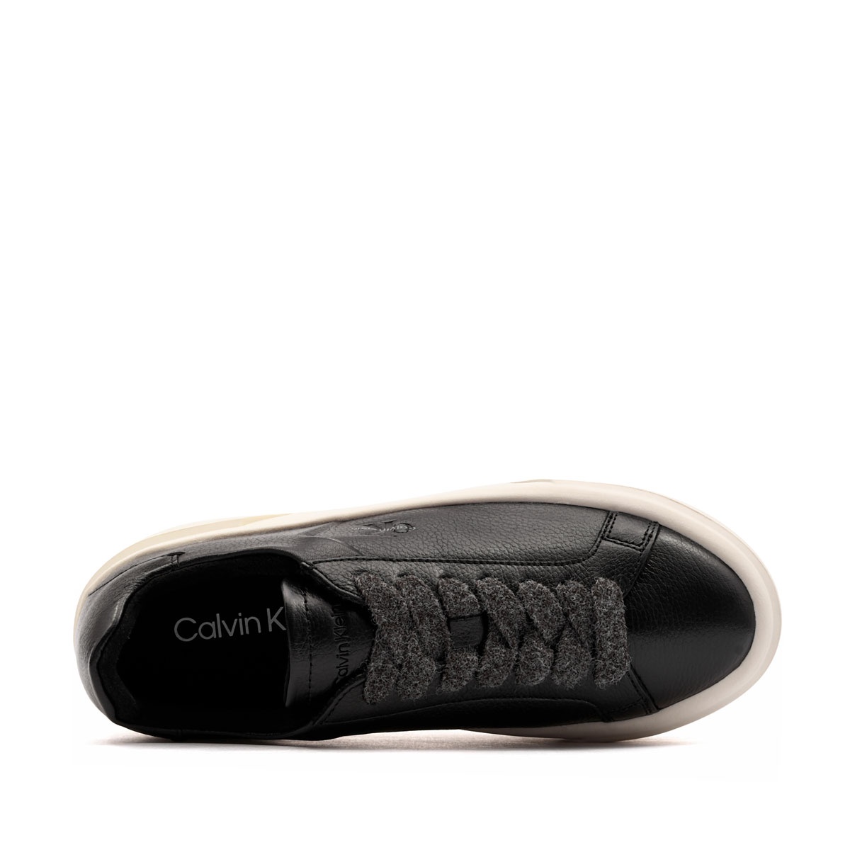 Calvin Klein Flatform LaceUp Leather WL Teniși damă HW0HW032290GN