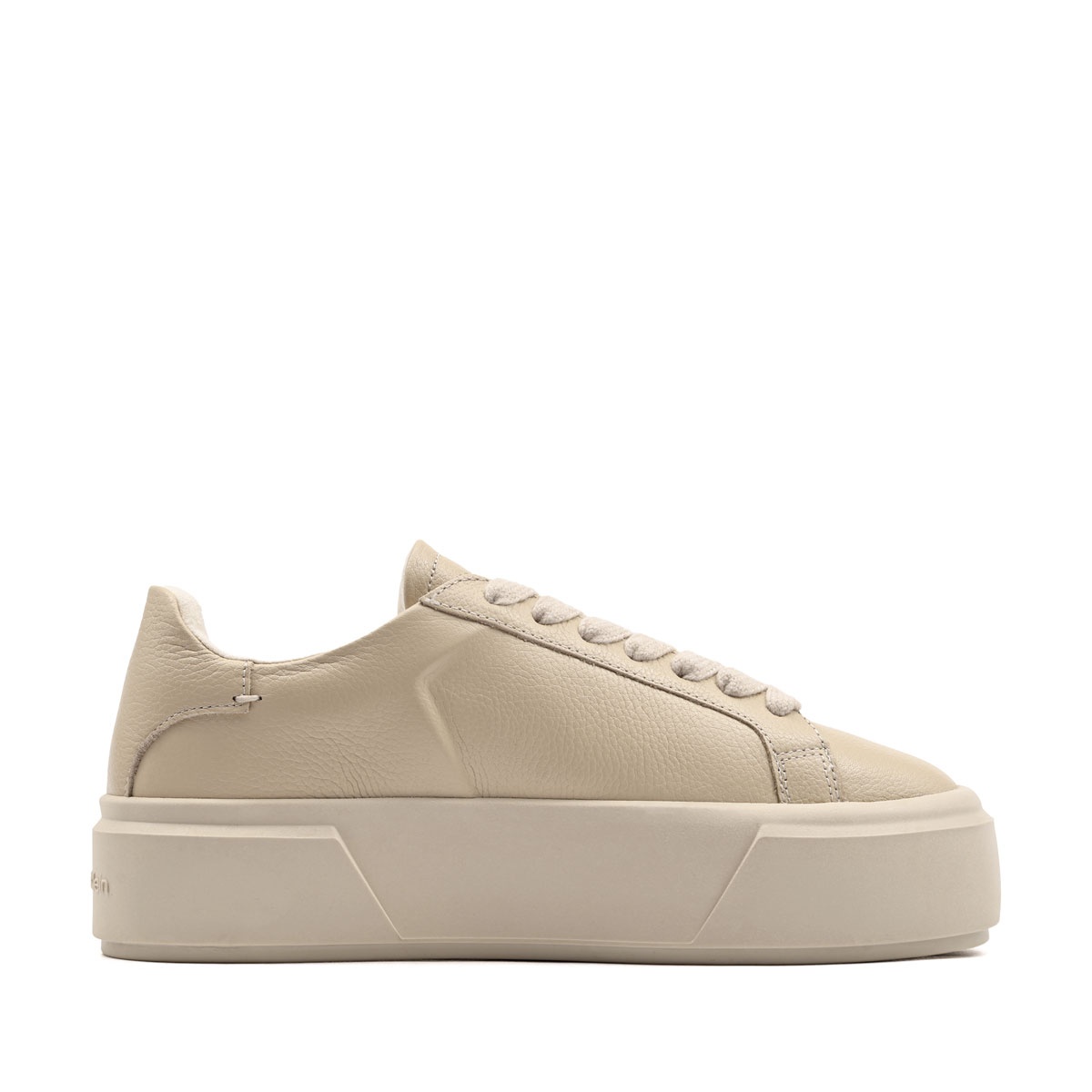 Calvin Klein Flatform LaceUp Leather WL Teniși damă HW0HW03229ACG