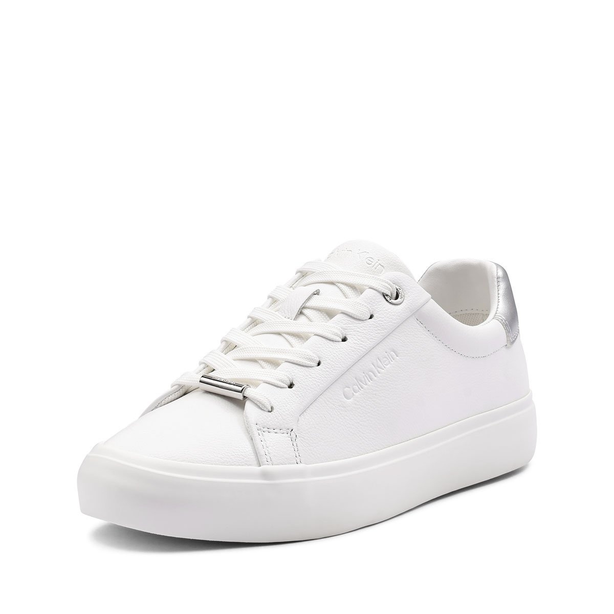 Calvin Klein Lace Up Sneaker W-Silver BT CK Teniși damă HW0HW026780LC