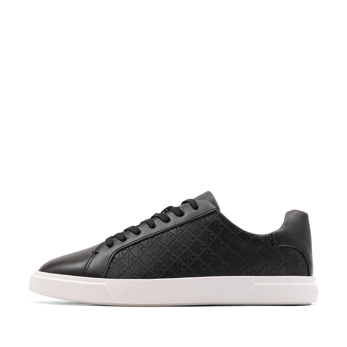 Calvin Klein Low Pro Cups Lace Up Leather Aop Teniși damă HW0HW02817BEH