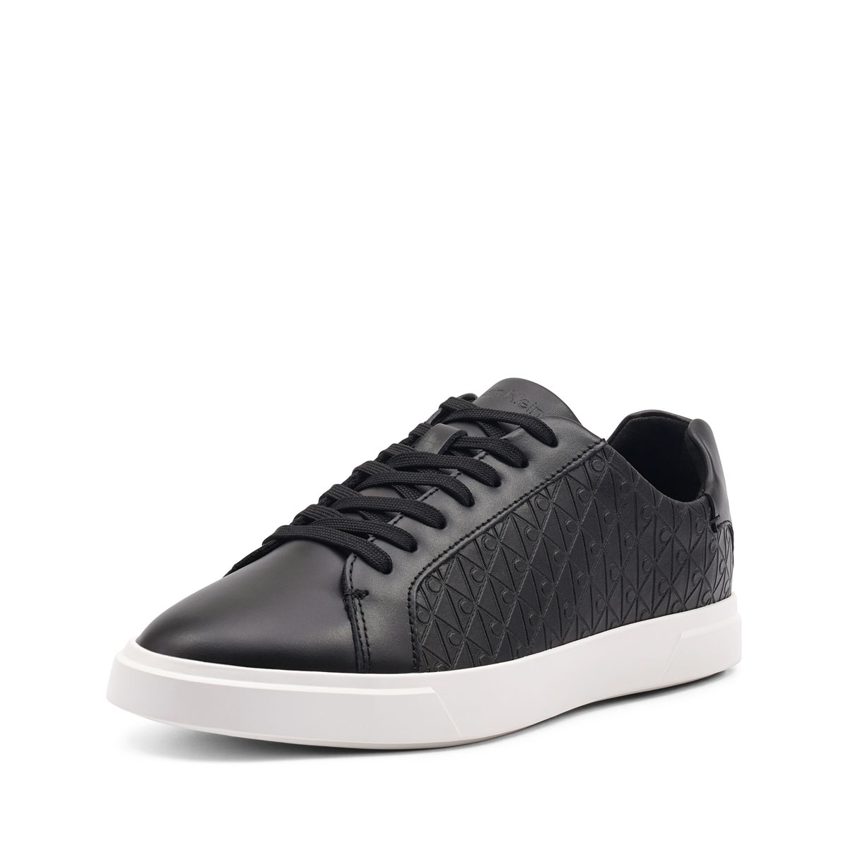 Calvin Klein Low Pro Cups Lace Up Leather Aop Teniși damă HW0HW02817BEH