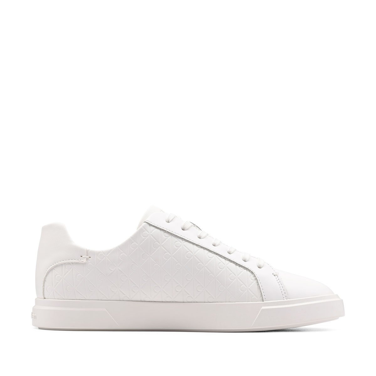 Calvin Klein Low Pro Cups Lace Up Leather Aop Teniși damă HW0HW02817YAF