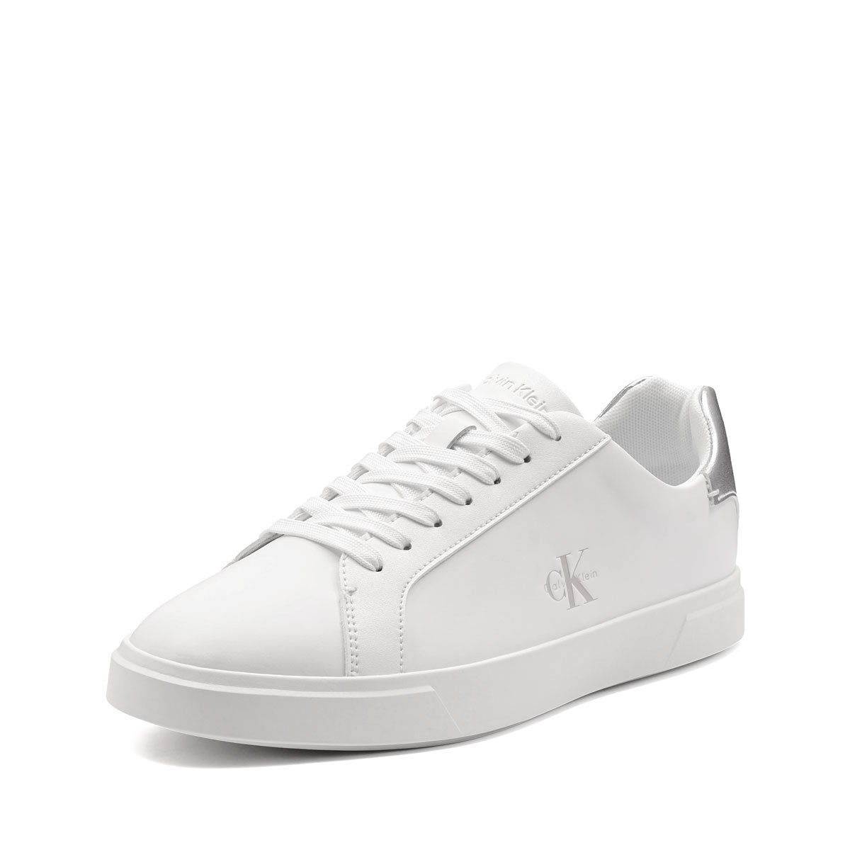 Calvin Klein Low Pro Cups LaceUp Leather Met Teniși damă HW0HW028460K8