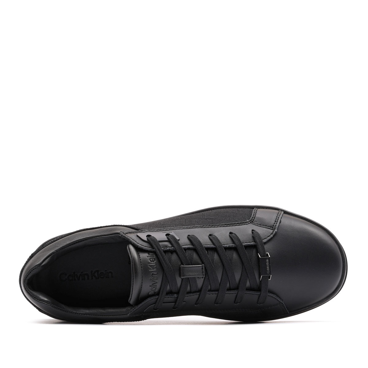 Calvin Klein Low Top Lace Up Eyelet Jaq Mono Teniși bărbați HM0HM018150GK
