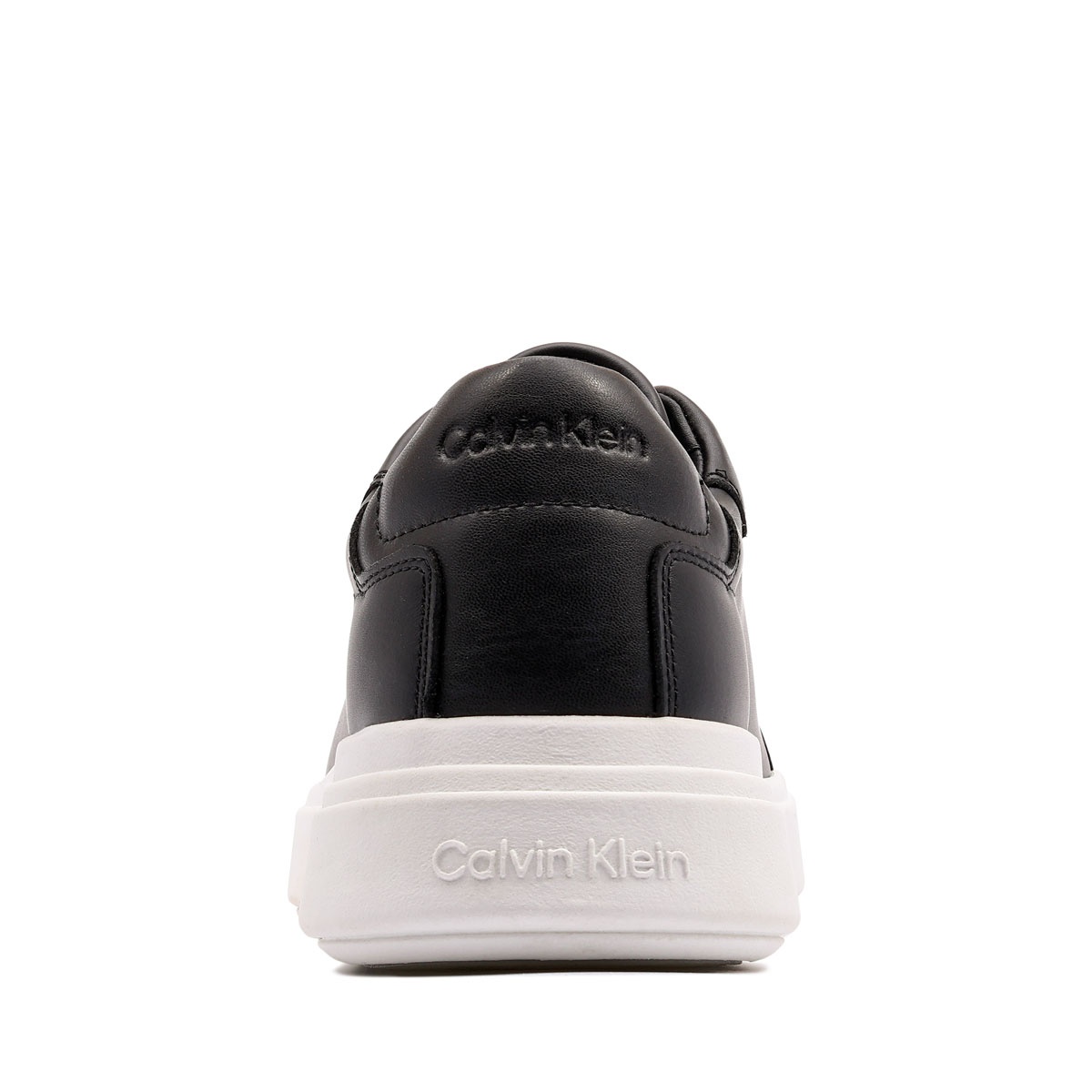 Calvin Klein Low Top Lace Up Leather Teniși bărbați HM0HM01016BEH