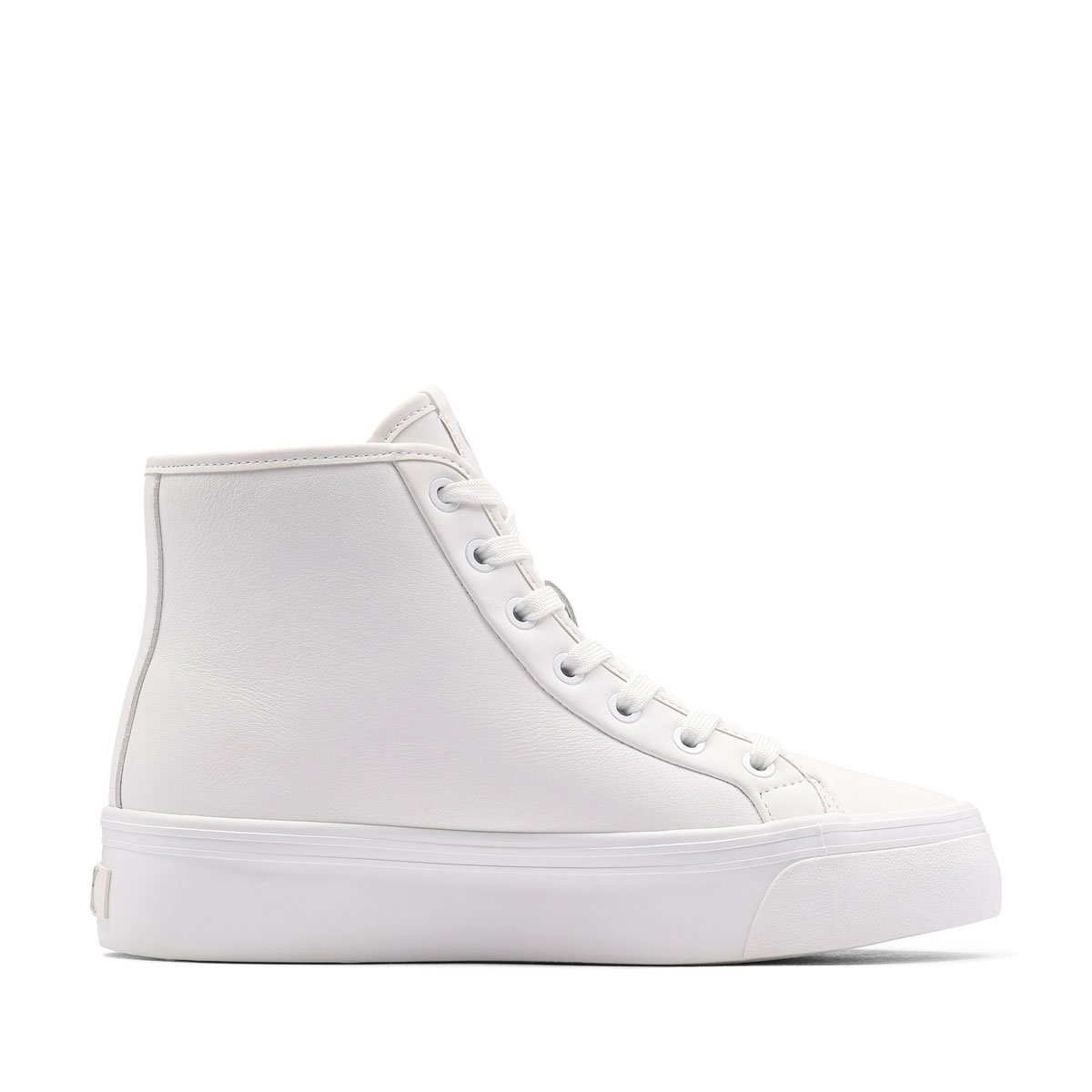 Teniși damă Calvin Klein Vulc Flatf High Top Leather CK YW0YW019780K4 Calvin Klein Vulc Flatf High Top Leather CK Teniși damă YW0YW019780K4