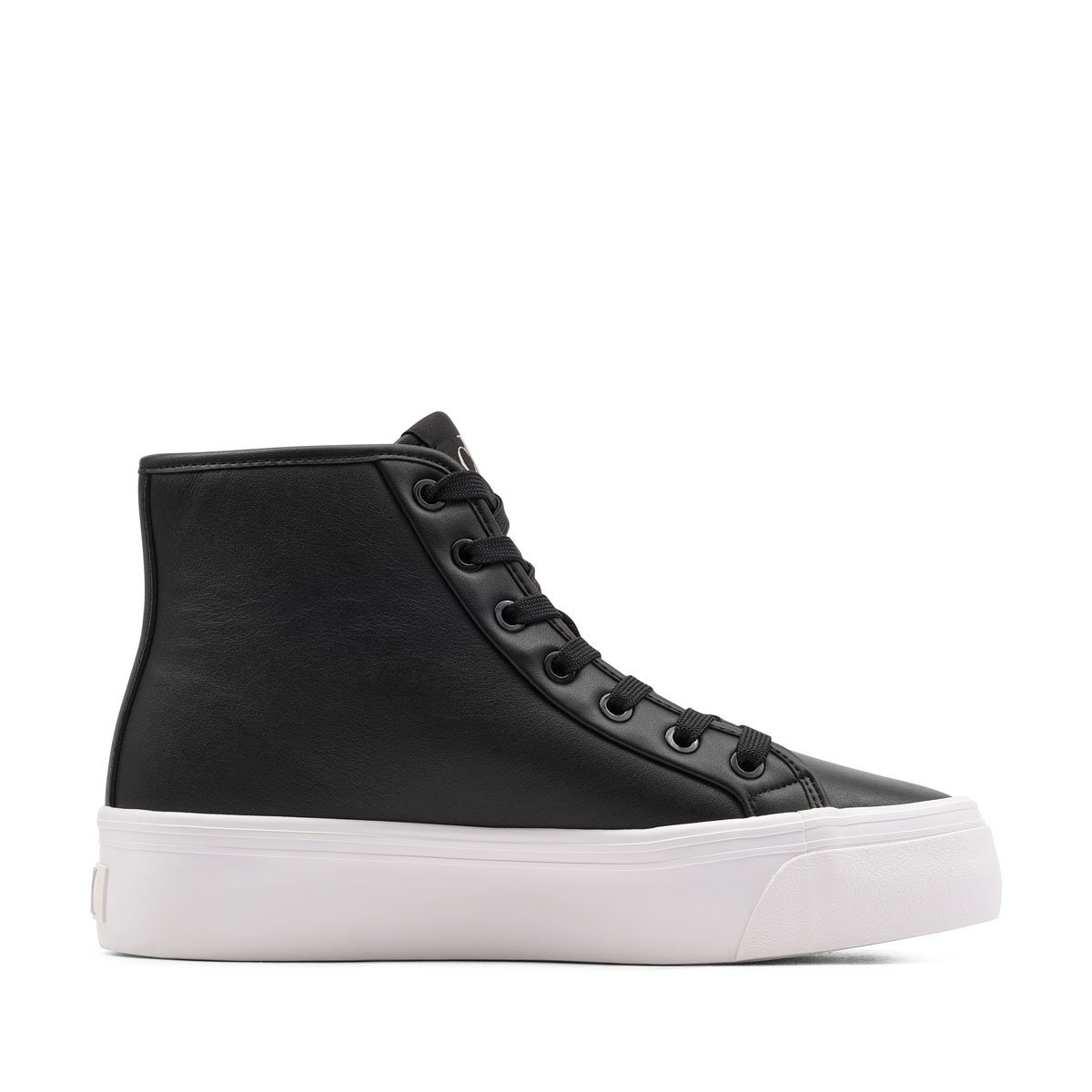Calvin Klein Vulc Flatf High Top Leather CK Teniși damă YW0YW01978BEH