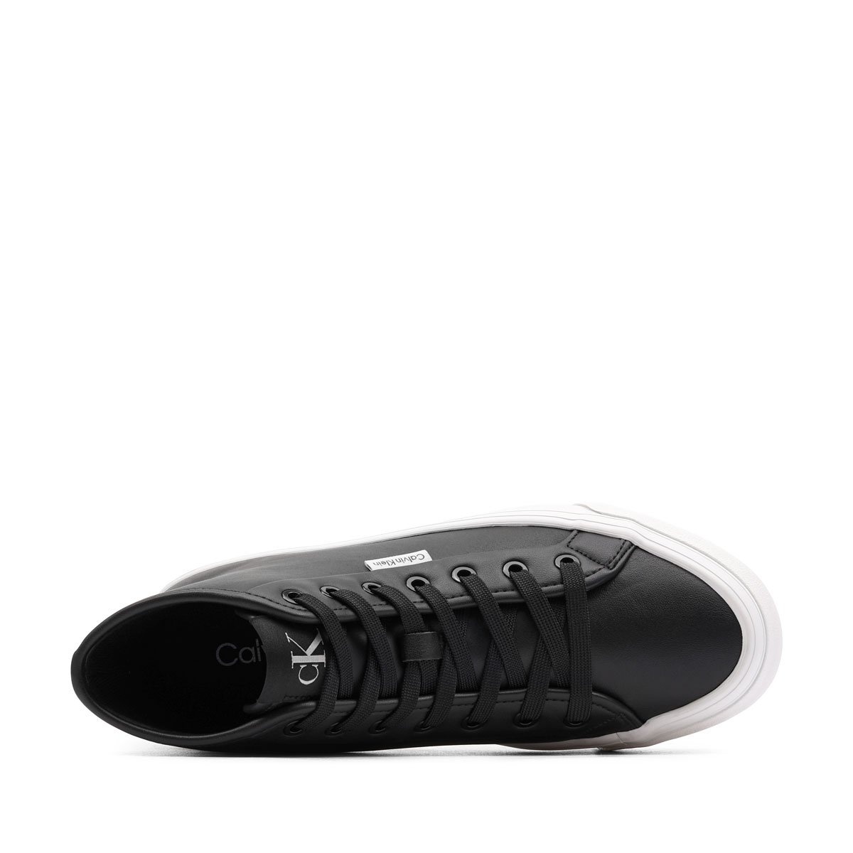 Calvin Klein Vulc Flatf High Top Leather CK Teniși damă YW0YW01978BEH