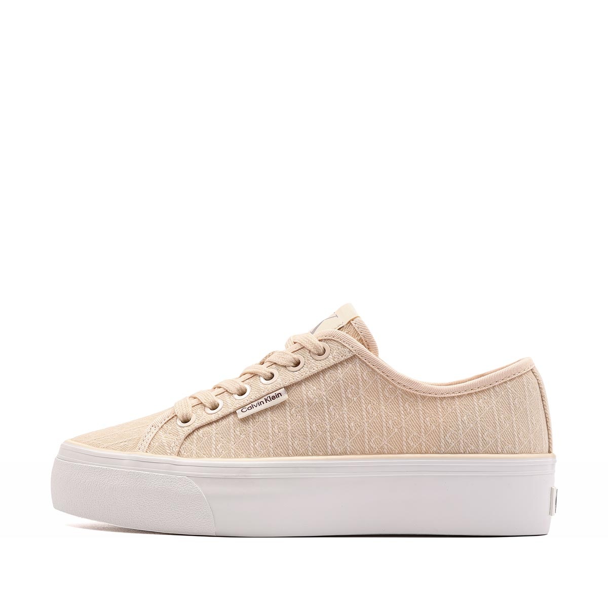 Calvin Klein Vulc Flatf LaceUp Jaq AOP Teniși damă HW0HW032650LX