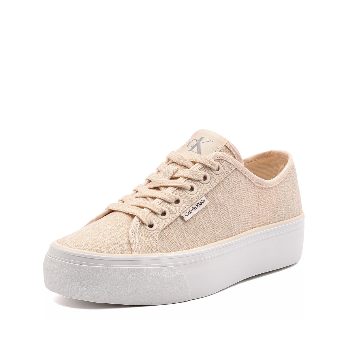 Calvin Klein Vulc Flatf LaceUp Jaq AOP Teniși damă HW0HW032650LX