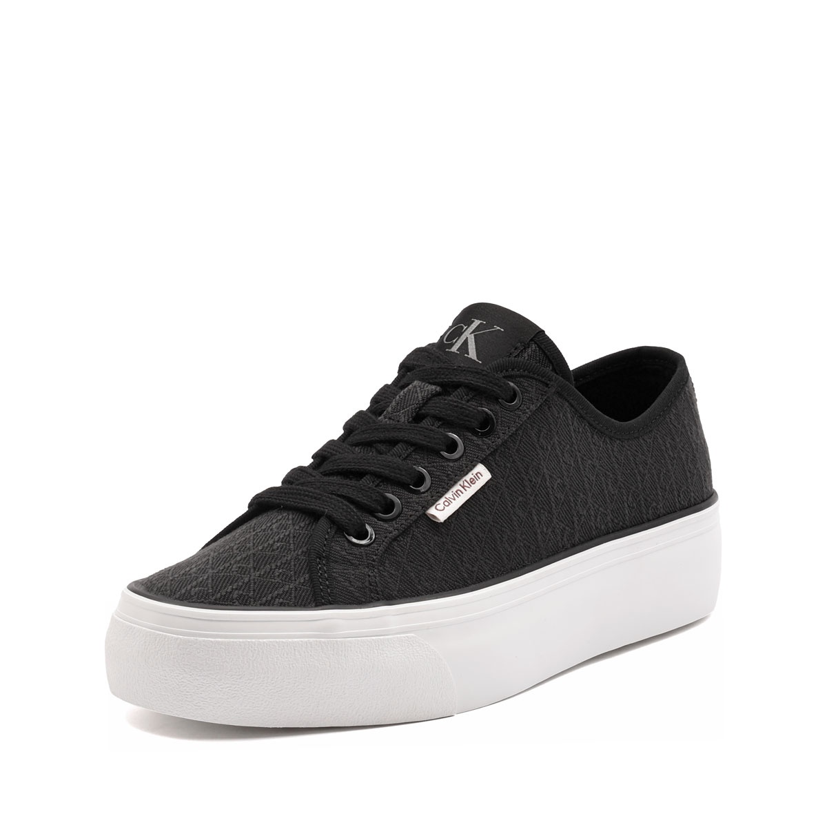 Calvin Klein Vulc Flatf LaceUp Jaq AOP Teniși damă HW0HW03265BEH