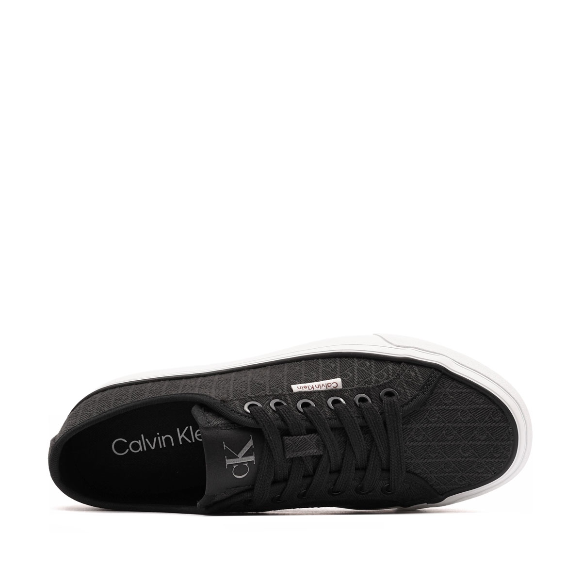 Calvin Klein Vulc Flatf LaceUp Jaq AOP Teniși damă HW0HW03265BEH