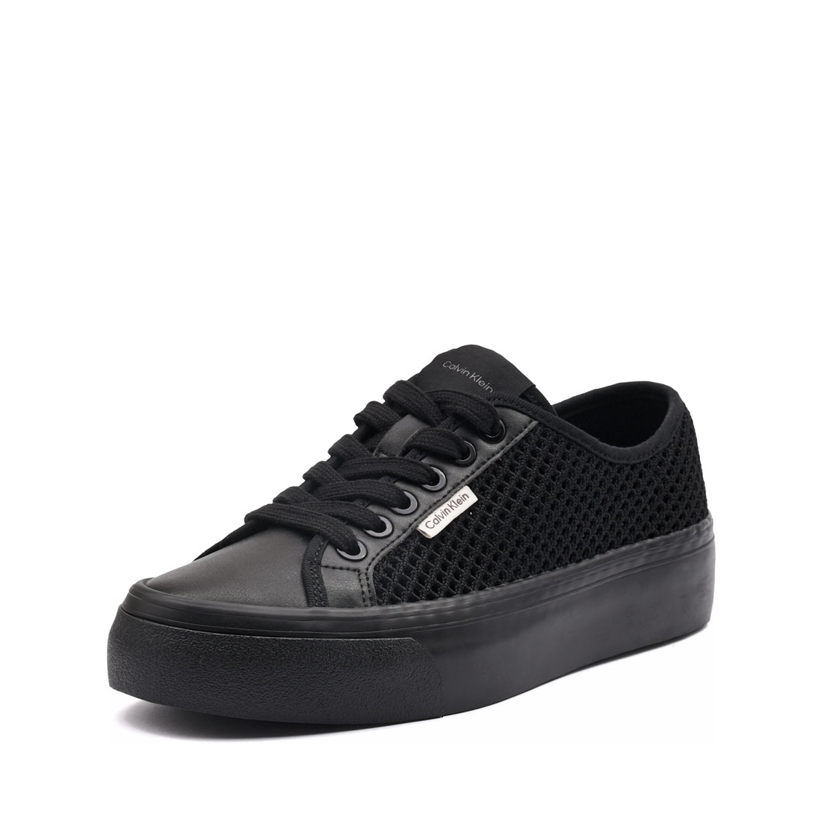 Calvin Klein Vulc Flatf LaceUp Lin Mesh Teniși damă HW0HW029710GJ