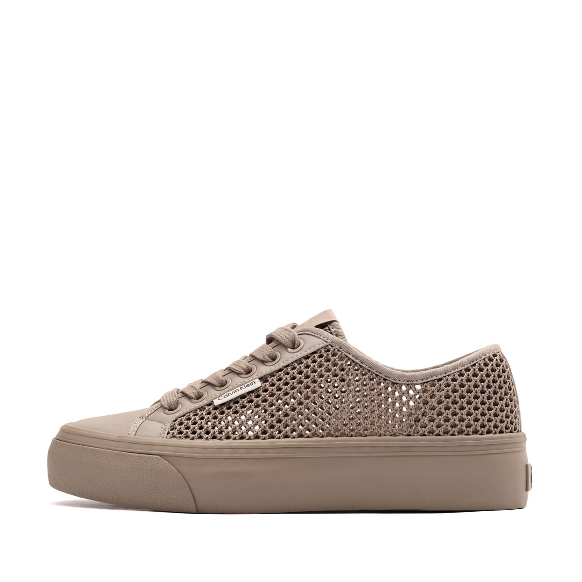 Calvin Klein Vulc Flatf LaceUp Lin Mesh Teniși damă HW0HW02971PDT