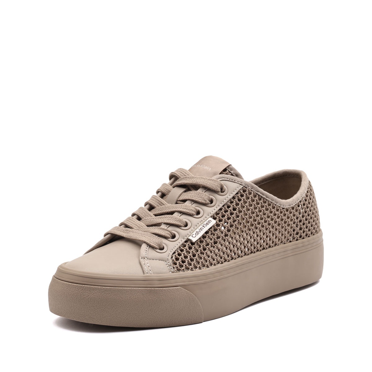 Calvin Klein Vulc Flatf LaceUp Lin Mesh Teniși damă HW0HW02971PDT