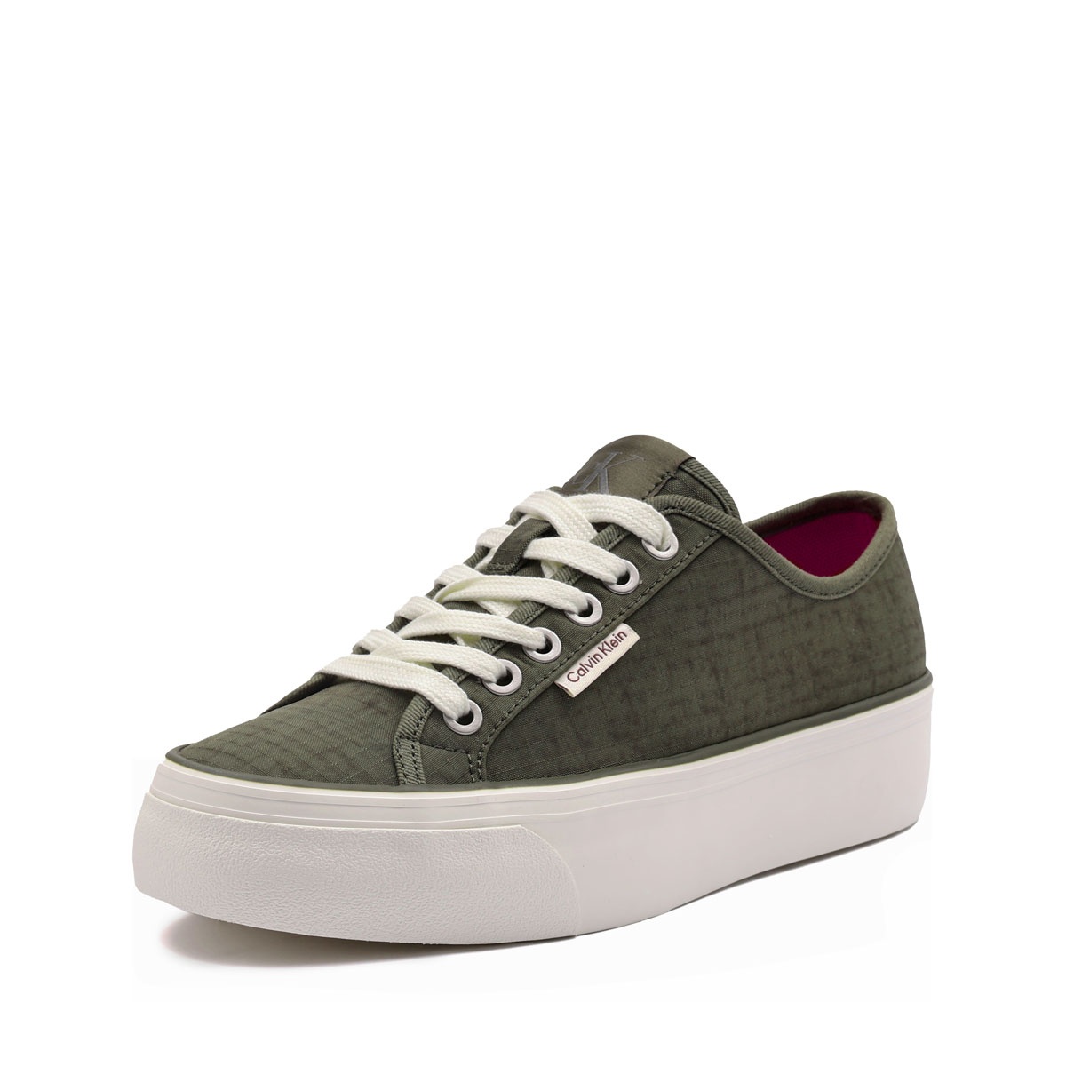 Calvin Klein Vulc Flatf LaceUp Ripstop Teniși damă HW0HW0297002Q