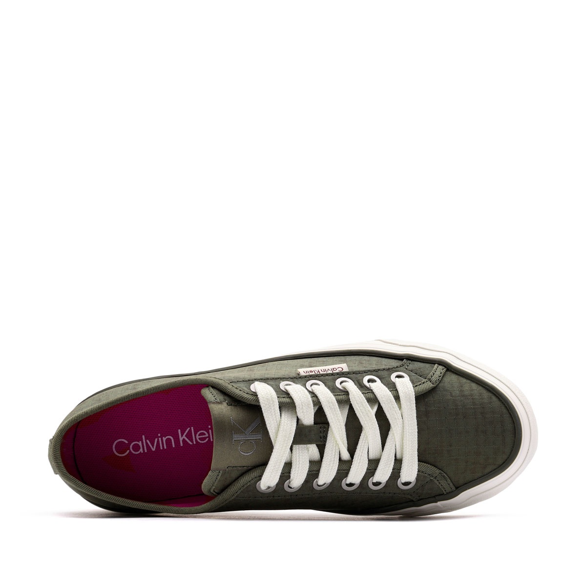 Calvin Klein Vulc Flatf LaceUp Ripstop Teniși damă HW0HW0297002Q