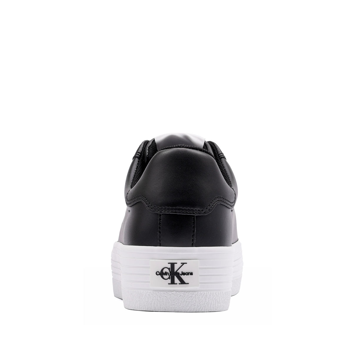 Calvin Klein Vulc Flatform LaceUp Low Leather Teniși damă YW0YW00847BDS