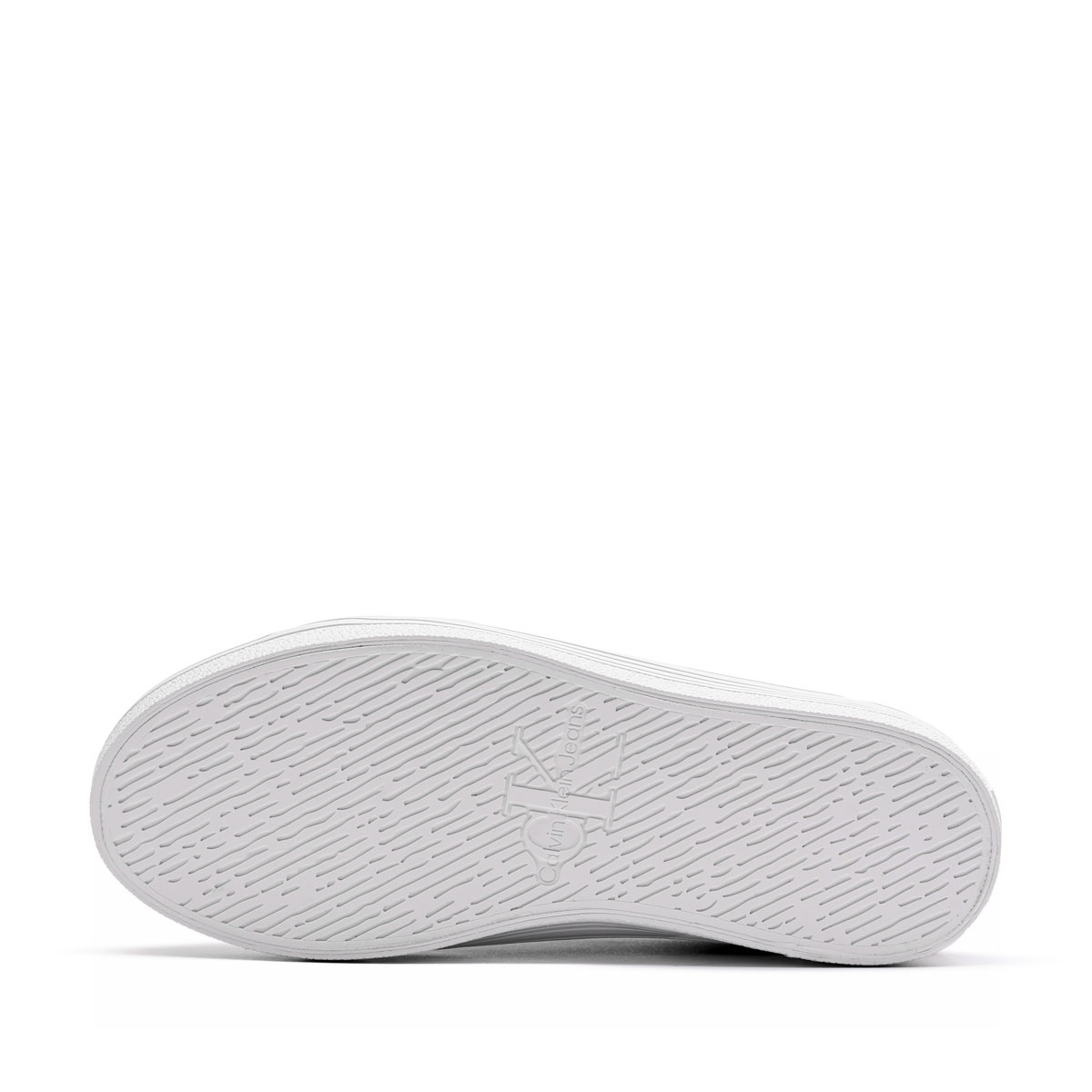 Calvin Klein Vulc Flatform LaceUp Low Leather Teniși damă YW0YW00847BDS