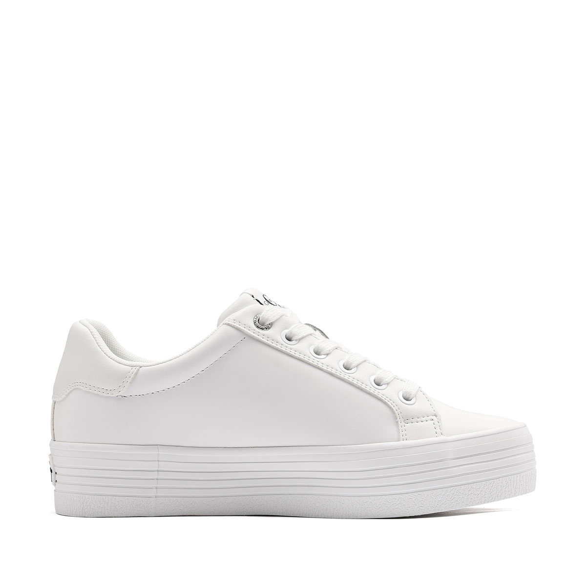 Calvin Klein Vulc Flatform LaceUp Low Leather Teniși damă YW0YW00847YAF