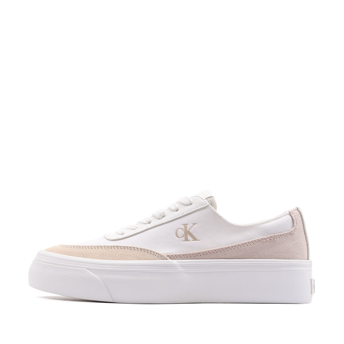 Calvin Klein Vulc Flatform Low CV Mix MG Teniși damă YW0YW0177001S