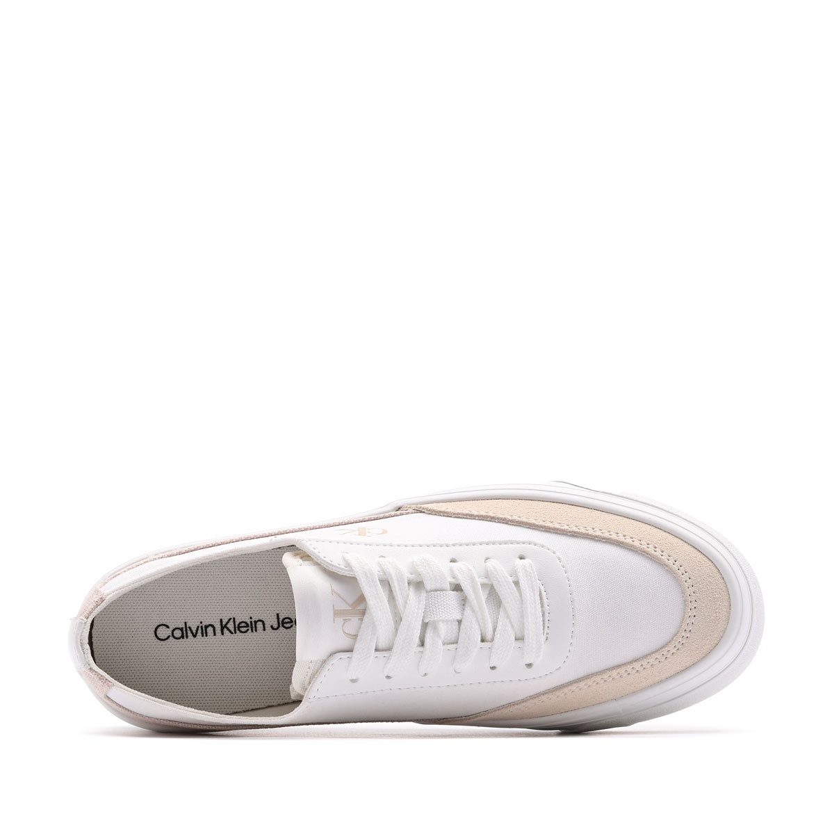 Calvin Klein Vulc Flatform Low CV Mix MG Teniși damă YW0YW0177001S