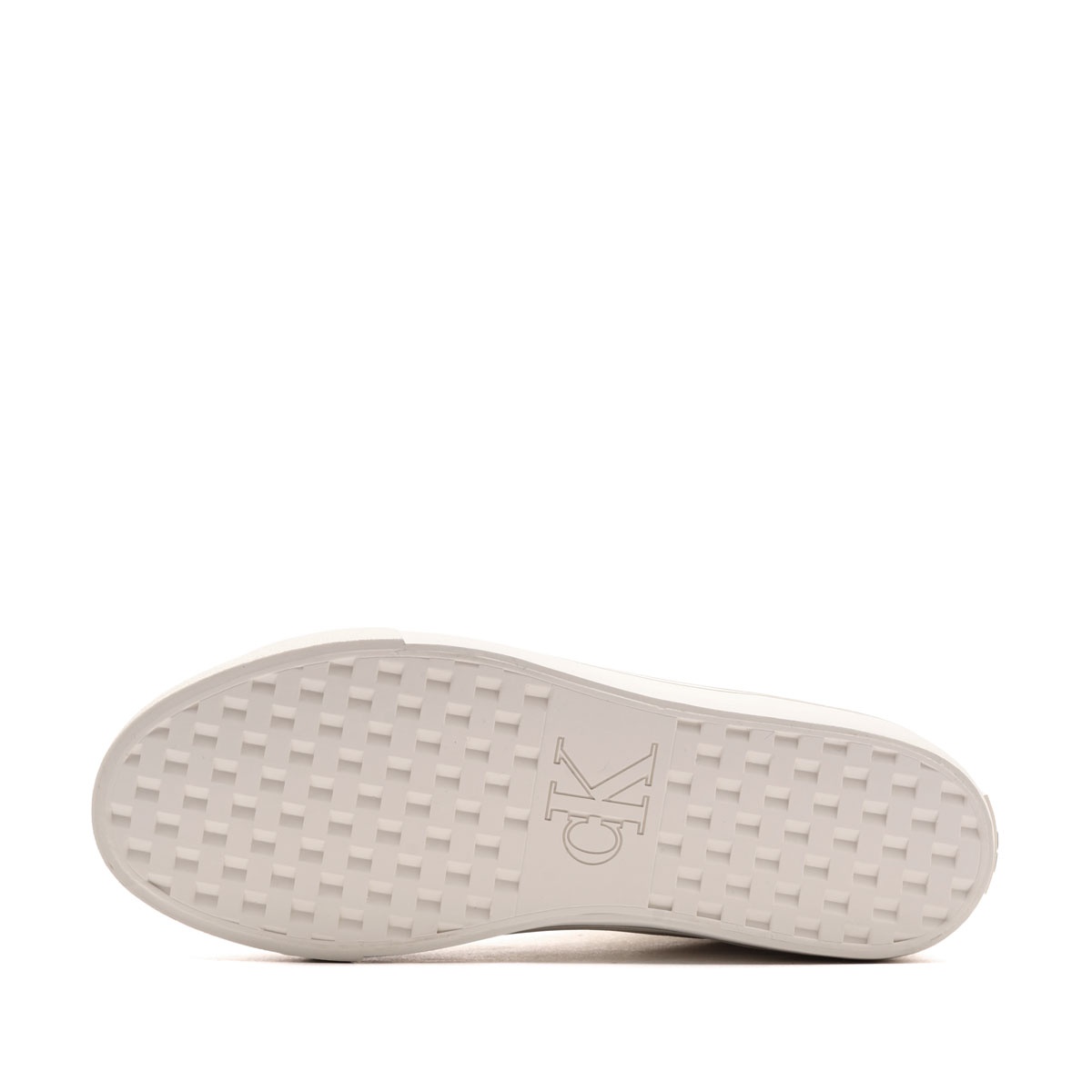 Calvin Klein Vulc Flatform Mid LaceUp Leather Fur Teniși damă HW0HW03234YBJ