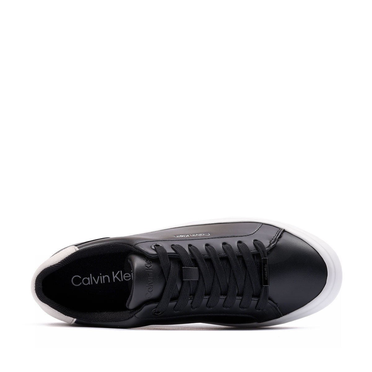 Calvin Klein Vulc LaceUp Leather Mix Teniși damă HW0HW02973BEH