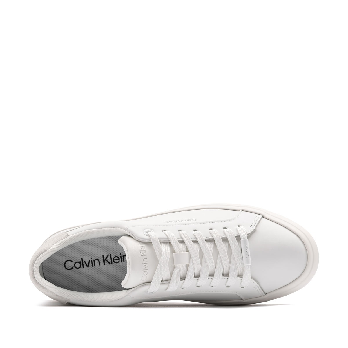 Calvin Klein Vulc LaceUp Leather Mix Teniși damă HW0HW02973YBR
